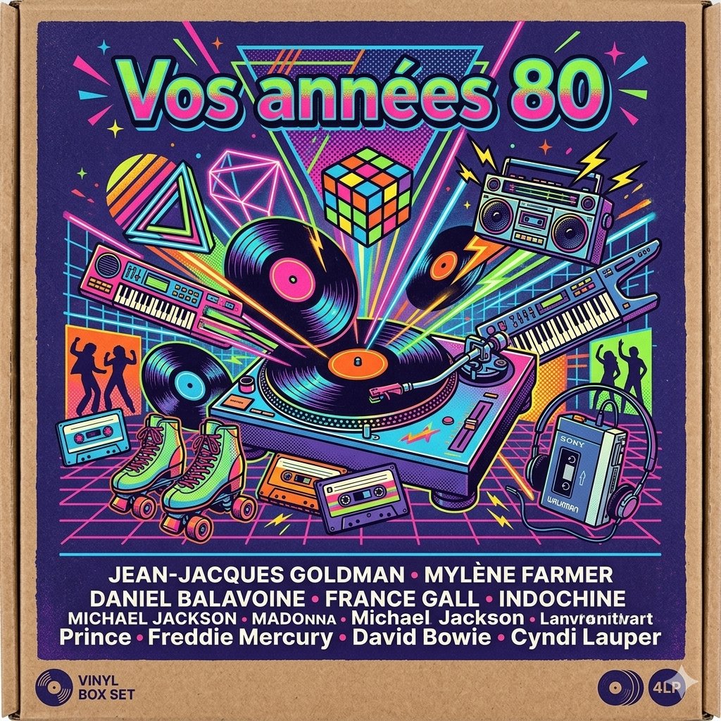 Coffret Collector Vos Années 80 — MUZIK80